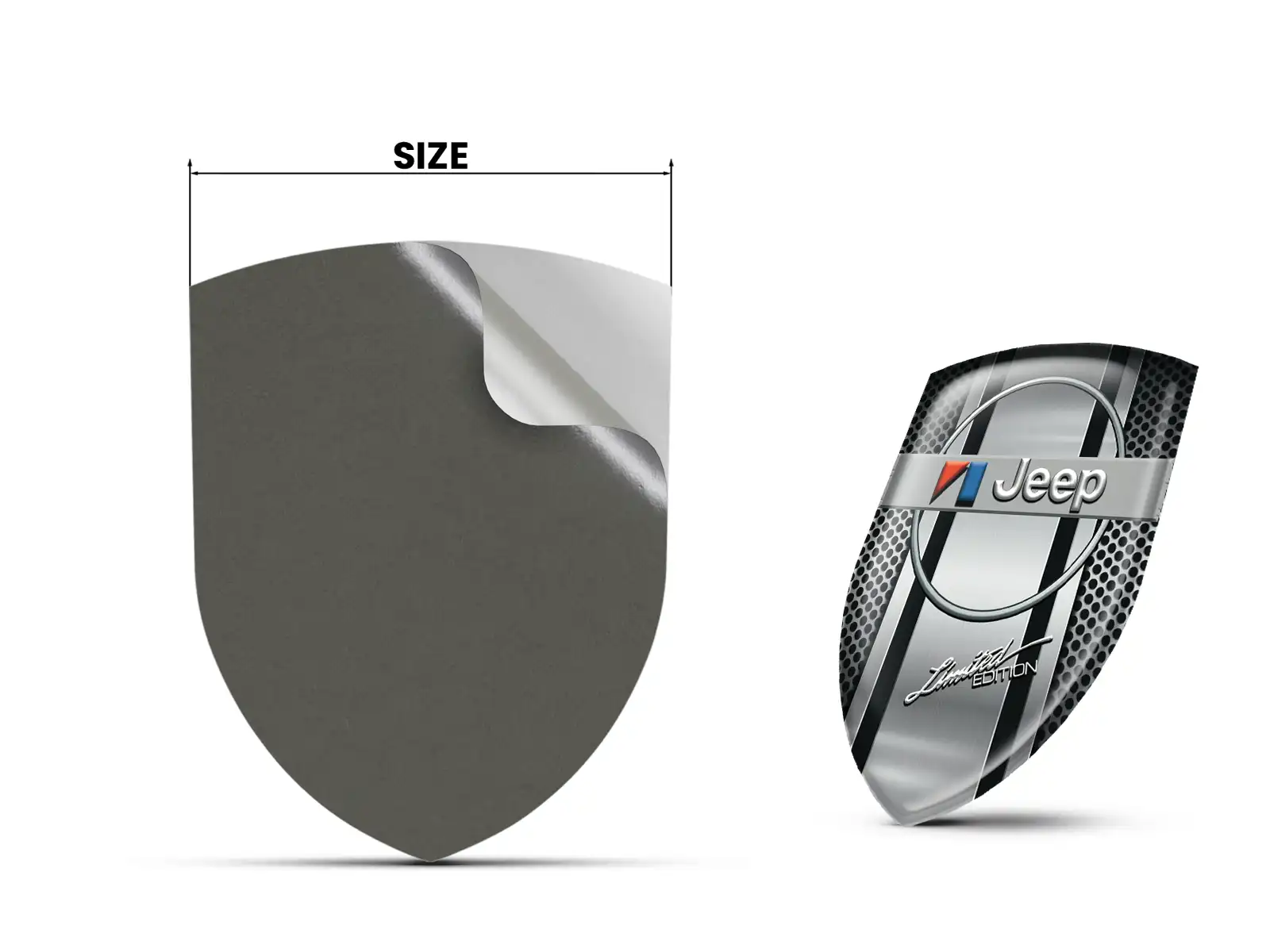 Jeep Design Adesivi Auto Resistenti Pro Robusti